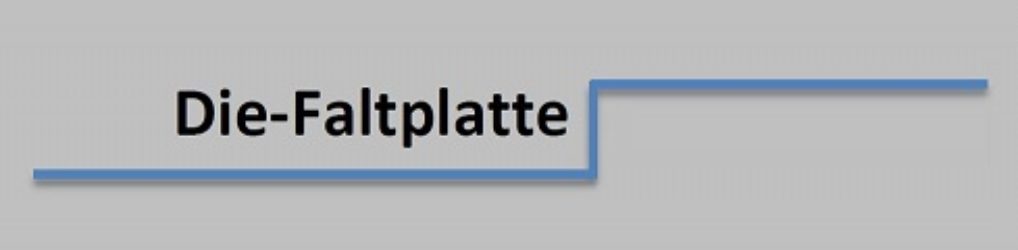 Die Faltplatte